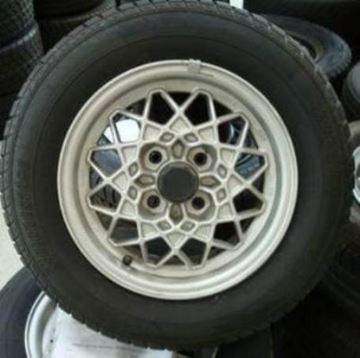 Billede af Golf 2 komplet hjulsæt